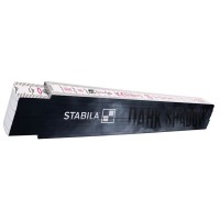 Stabila 20266 Dark Shadow White Wooden Folding Rule &pound;7.95
